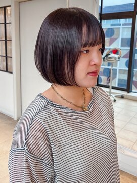 オルガン(Organ) 透明感のある切りっぱなしボブ