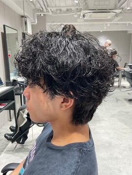 ロルカ 池袋店(Rolka) 【シャドウパーマ】マッシュ/メンズパーマ/メンズカット/池袋