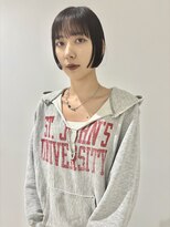 ケンジ 横浜(KENJE)&nbsp;ミニボブ/レッドカラー/ショートボブ/横浜