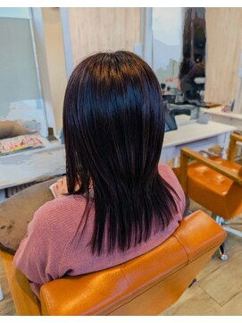 R ヘアーアンドメイク 立野店 ハイレイヤーカット