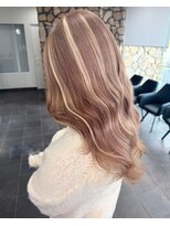 ガルボヘアー 桟橋店(garbo hair)&nbsp;ハイトーン大人可愛い20代30代40代シールエクステ