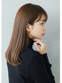 30代40代50代髪質改善酸性ストレート縮毛矯正オリーブベージュ