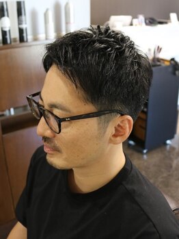 メルローズ(Melrose)の写真/清潔感のあるスタイルで、仕事もプライベートも◎再現性の高いカットで忙しい朝も簡単にキマる！
