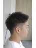 【men's】メンズカット＋カラー