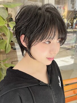 ネイロ 錦糸町(NeiRo) ●前下がりショートボブハンサムショートカットカラーパーマケア