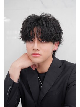 センス 渋谷 宇田川交番前(SENSE) 韓国メンズヘア/カルマパーマ/ニュアンスパーマ*渋谷/MEN'S/眉毛