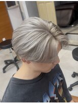 シエル 立川店(CIEL)&nbsp;CIEL立川×木村優作　メンズホワイトシルバー