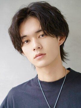 エイトメン 新宿店(EIGHT MEN) フェザーショート　シャドウパーマ　コンマヘア