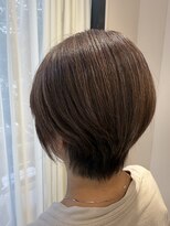 アンベリールフルー(EMBELLIR fleur) 20代30代40代大人可愛いひし形ショートボブ マッシ ユショート