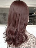 ピンクブラウン/ハイライト／ケアブリーチ[我孫子駅]