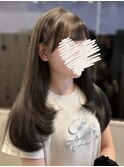 上品韓国ヘアブルーブラック