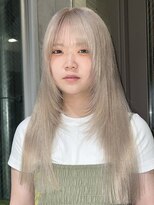 スリバー(sliver)&nbsp;ブリーチハイライト髪質改善ダブルカラーレイヤーカット