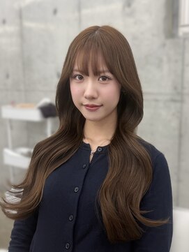 エヌアイ オモテサンドウ(ni omotesando) 明るめマロンベージュ★ブリーチなしダブルカラー ★