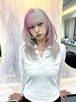 ラピス 名古屋駅前店(Lapis)&nbsp;レイヤー/髪質改善/ダブルカラー/タッセルボブ