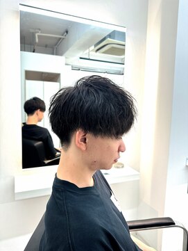 オン(on.) スタイリング簡単なメンズパーマ