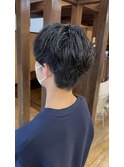 【長尾】シャドウパーマ