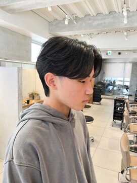 ガリカ 博多(Gallica) <ゲスト>清潔感と抜け感、好印象センターパートショート