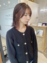 ReFa認定プレミアムサロン 全席個室美容室 Zina ガーデンズ千早【6/27OPEN(予定)】&nbsp;《Zina千早 藤》ミディアム/外ハネ/レイヤー/20代30代40代