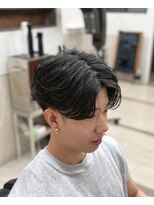 オアゾバーバー(OAZO BARBER) 王道!フェードショート/毛流れ/ビジネスマンスタイル/メンズ