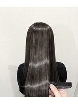ソル(SOL)&nbsp;髪質改善ストレート+艶カラー