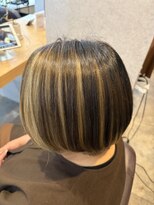 アース コアフュールボーテ 川中島店(EARTH coiffure beaute)&nbsp;白髪ぼかし3
