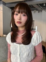 アルバム 銀座(ALBUM GINZA)&nbsp;ストレートできまるレイヤーカット_F21973