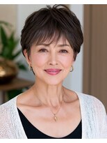 ハピネスフィール 宇治店(Happiness FEEL)&nbsp;50代～おすすめ！分け目隠しショート