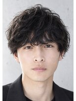 ゼンコー アオヤマ(ZENKO Aoyama)&nbsp;マッシュ×シャドウパーマ【メンズパーマ表参道渋谷原宿】