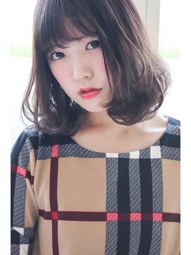 ヘアデザイン ディクト(hair design D.c.t) D.c.t【平田秀一】透け感フォギーヴァイオレット