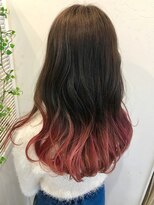 ルモ ヘアー 泉佐野店(Lumo hair)&nbsp;グラデーションピンク