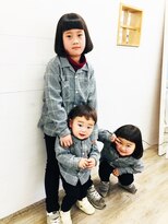 ユノン パーク バイ アグ(u-non park by Agu)&nbsp;3人仲良くカット