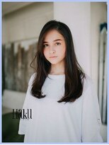 ヘア メイク ハク 横浜(hair make Haku)&nbsp;ダークカラー柔らかストレート