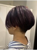 【EIGHT ueno】山田 首元スッキリ、前下がりボブ