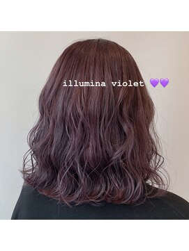 レガシーヘアーデザイン(Legacy hair design) 「イルミナ×バイオレット」