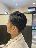 ツーブロックショート