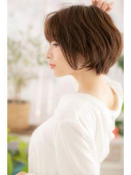 ミック ヘアアンドビューティー 大山店(miq Hair&Beauty) ふわっとフェミニンボブ☆ひし形シルエットラブグラマラスa
