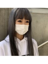 髪技空間アノン(anon)&nbsp;モノトーングレー