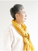 【えがお美容室】50代60代に人気◎骨格似合わせショートバング