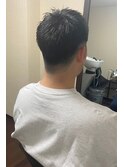 ビジネスマンスポーツ刈り黒髪暗髪刈り上げツーブロック