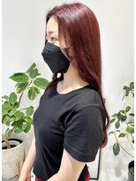 サミット アメ(SUMMIT ame.)&nbsp;ブリーチなしワインレッド