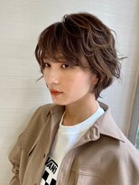 アフロディーテ ギンザ 秋葉原店(APHRODITE GINZA)&nbsp;グレージュカラー/ボブウルフ/黒髪/ココアベージュ/秋葉原