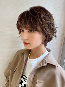 アフロディーテ ギンザ 秋葉原店(APHRODITE GINZA) グレージュカラー/ボブウルフ/黒髪/ココアベージュ/秋葉原