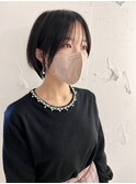 *滝田*似合わせショートボブカット大人かわいい人気20代30代40代