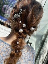 お呼ばれヘアアレンジ★パールで周りと差をつけたお洒落を♪