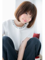 ドクターズサロン LAB 小山店&nbsp;シンプルなツヤ髪ピュアなフェミニンボブf小山20代30代40代