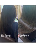 髪質改善カラー