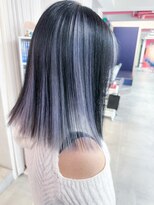 ボックスミコ(Box mico.)&nbsp;ラベンダーカラー×ブラック≪インナーカラー≫