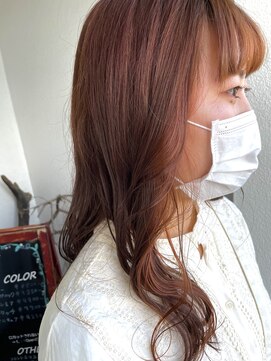 ヘアークリエイションソイ(HAIR CREATION SOI) オレンジブラウン×インナー