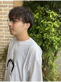 くしゃっとパーマスタイル