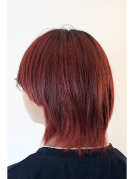 クラク 笹塚店(KURAKU) 高発色/レッドカラー/ダブルカラー/ブリーチ/笹塚/幡ヶ谷